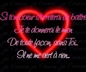 je t'aime mon cheri 